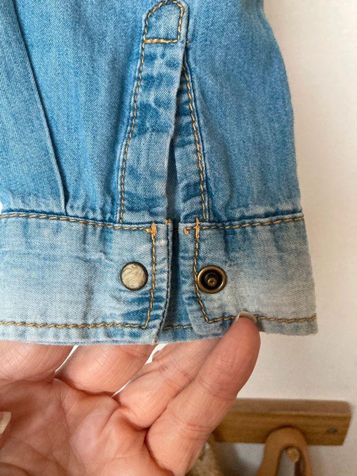 Zara chemise en jean 7/8 ans - photo numéro 6