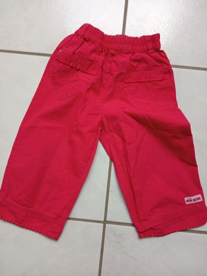 Pantalon fushia 86cm - photo numéro 1