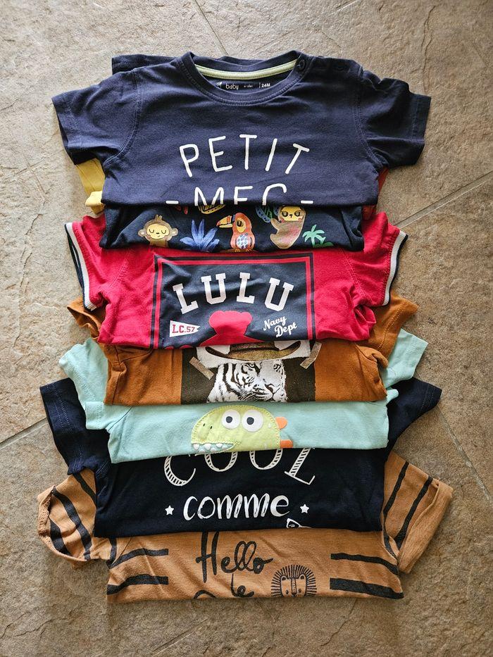 Lot de 7 Tee-shirts manches courtes - photo numéro 1