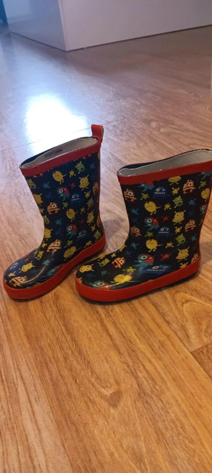 Bottes de pluie pour garçon T 26 - photo numéro 2