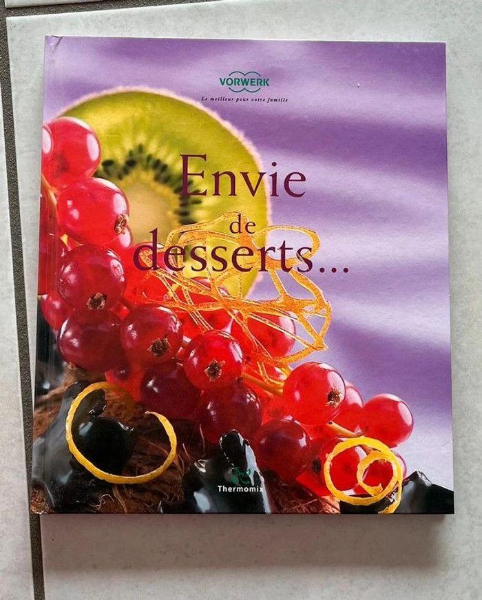 Livre thermomix : envie de desserts