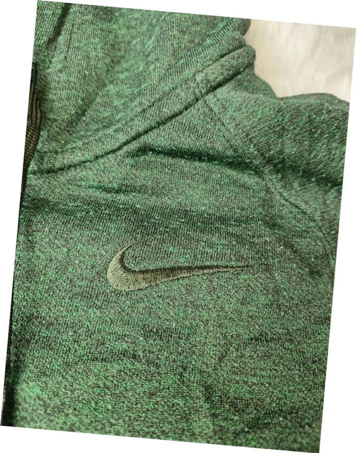 Full zip à capuche vert nike taille S - photo numéro 4