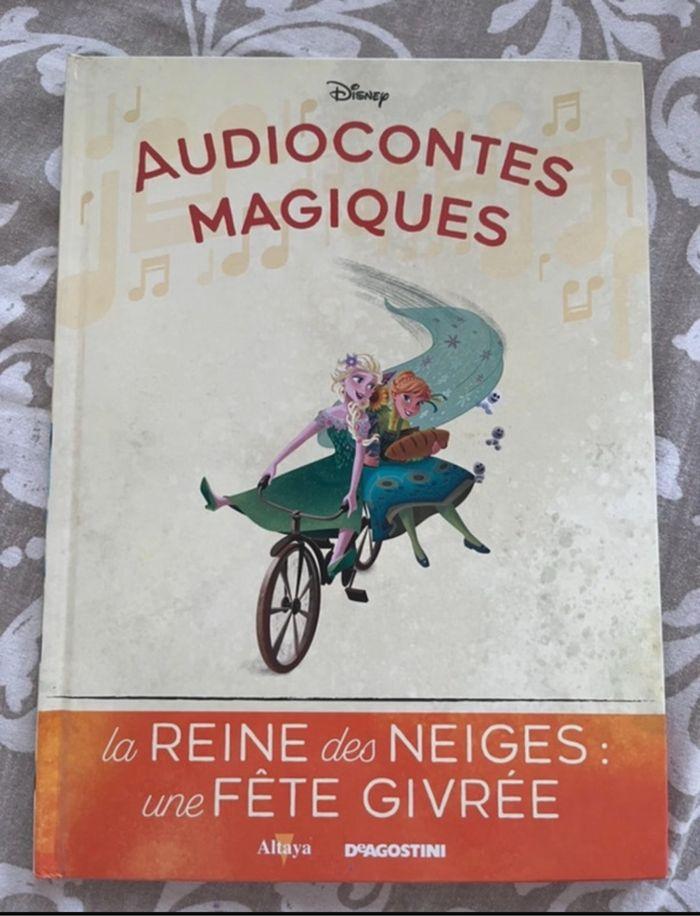 Audio conte Disney Altaya la reine des neiges une fête givrée - photo numéro 2