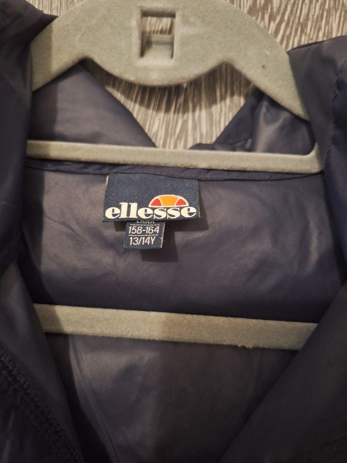 Veste coupe-vent ellesse unisexe bleu marine et rouge - photo numéro 5