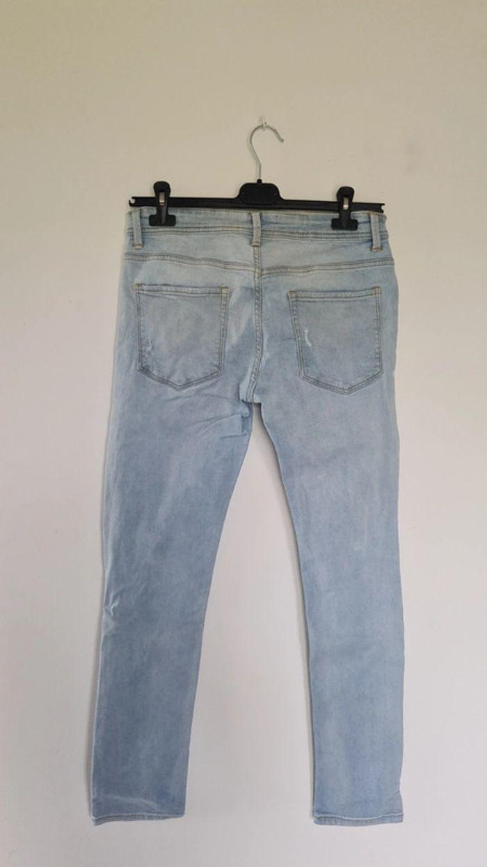 Jeans skinny troué 38/40 homme - photo numéro 2