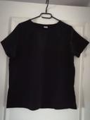 T-shirt large noir 38