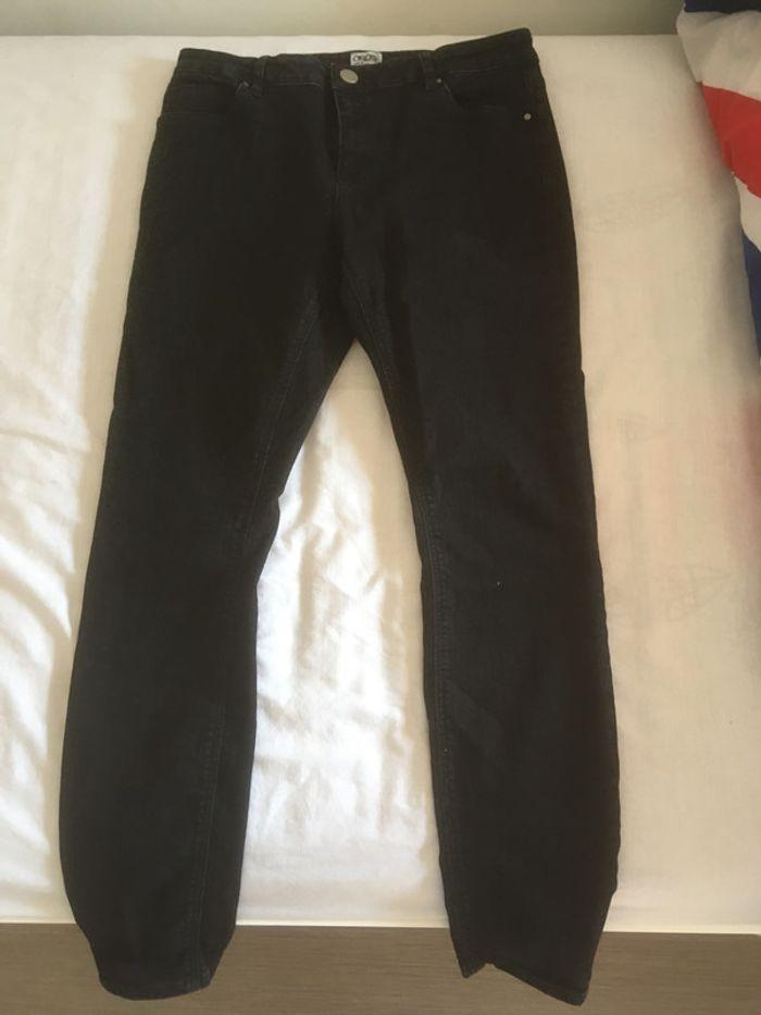 Jean noir skinny Asos taille 42 (32/30) - photo numéro 1