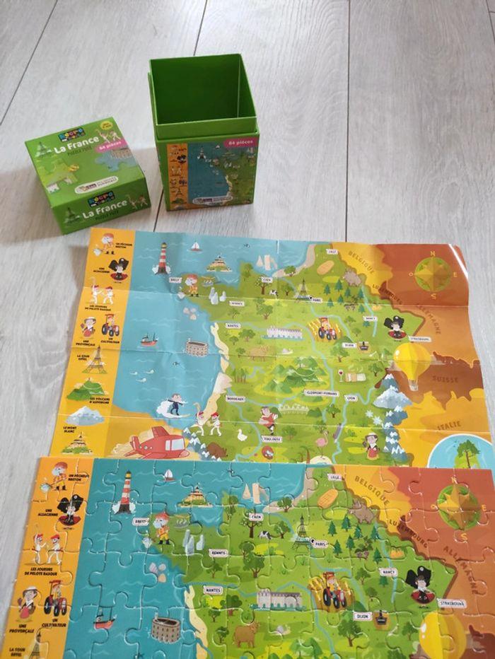 Puzzle France récré en boîte 84 pièces - photo numéro 2