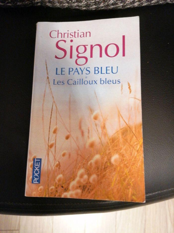 Livre Christian Signol le pays bleu - photo numéro 1