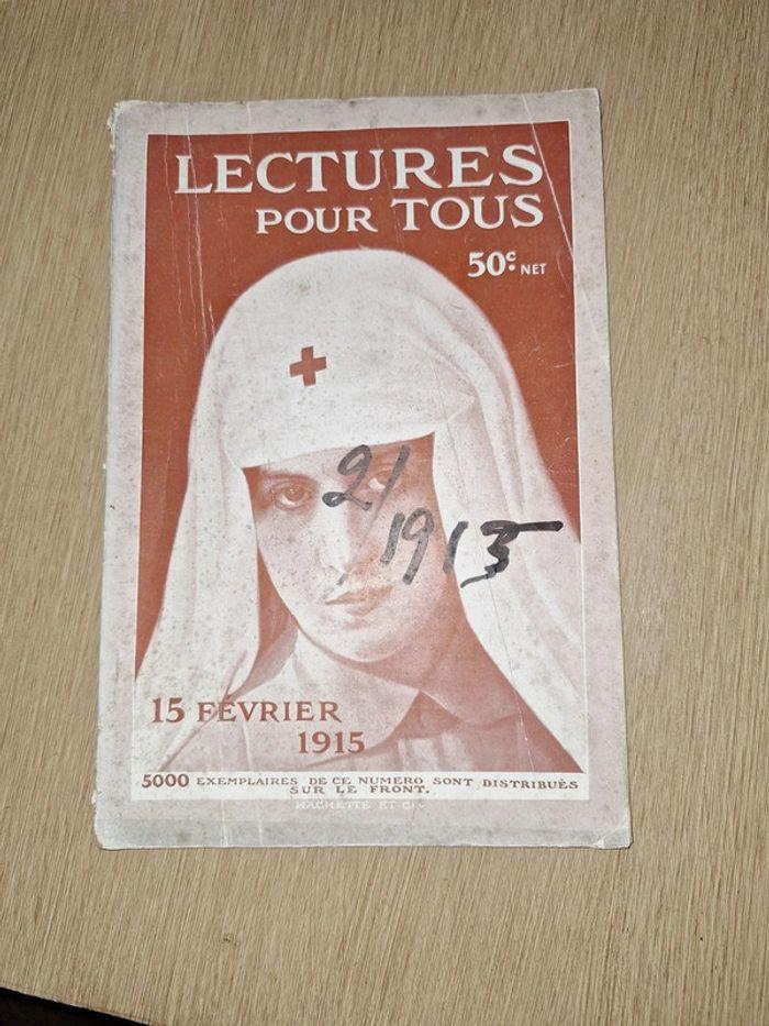 14-18/ revue lectures pour tous  15 Février 1915 - photo numéro 1