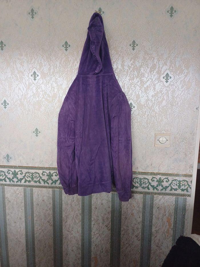 Gilet  zip violet 16 ans - photo numéro 3