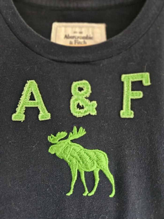 T-shirt marine & vert - Abercrombie & Fitch - photo numéro 7