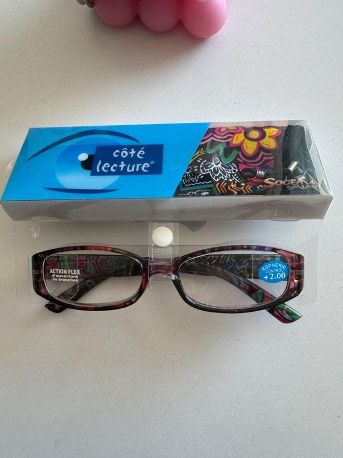 Lunettes de lecture étui x2,00 - photo numéro 1