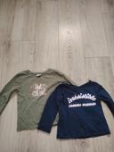 Lot 2 t-shirts manches longues