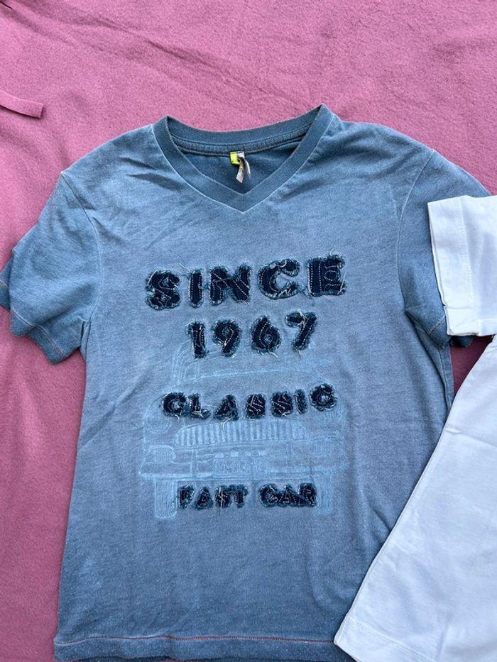 Lot , teeshirt, 8 ans - photo numéro 2