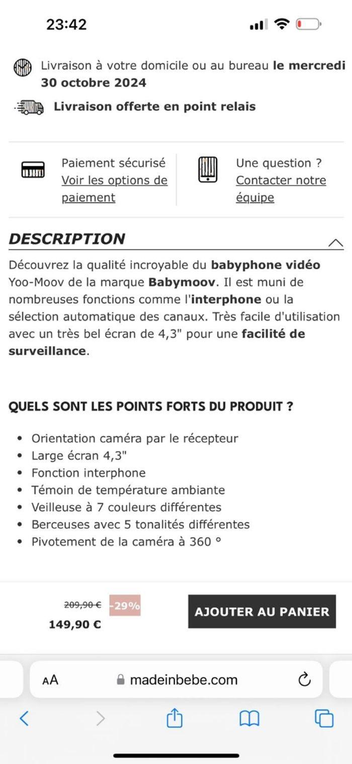 Babyphone video - photo numéro 5