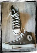 Basket   Converse en cuir gris foncé pointure 37