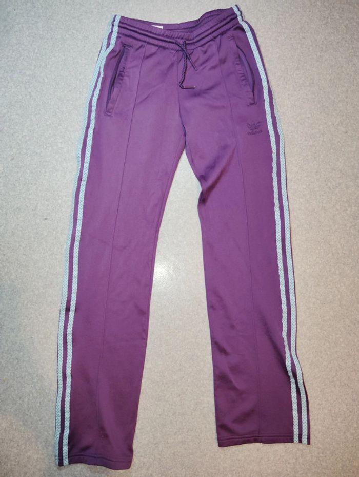 Pantalon violet Adidas taille 36, un modèle introuvable ! 🟣 - photo numéro 2