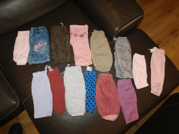 Lot de 14 pantalons taille 3 mois - photo numéro 1