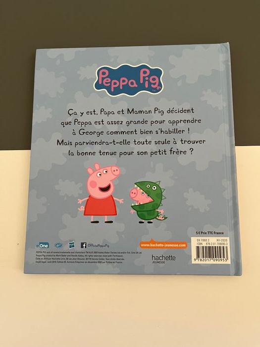 Livre Peppa s'habille toute  seule - photo numéro 2