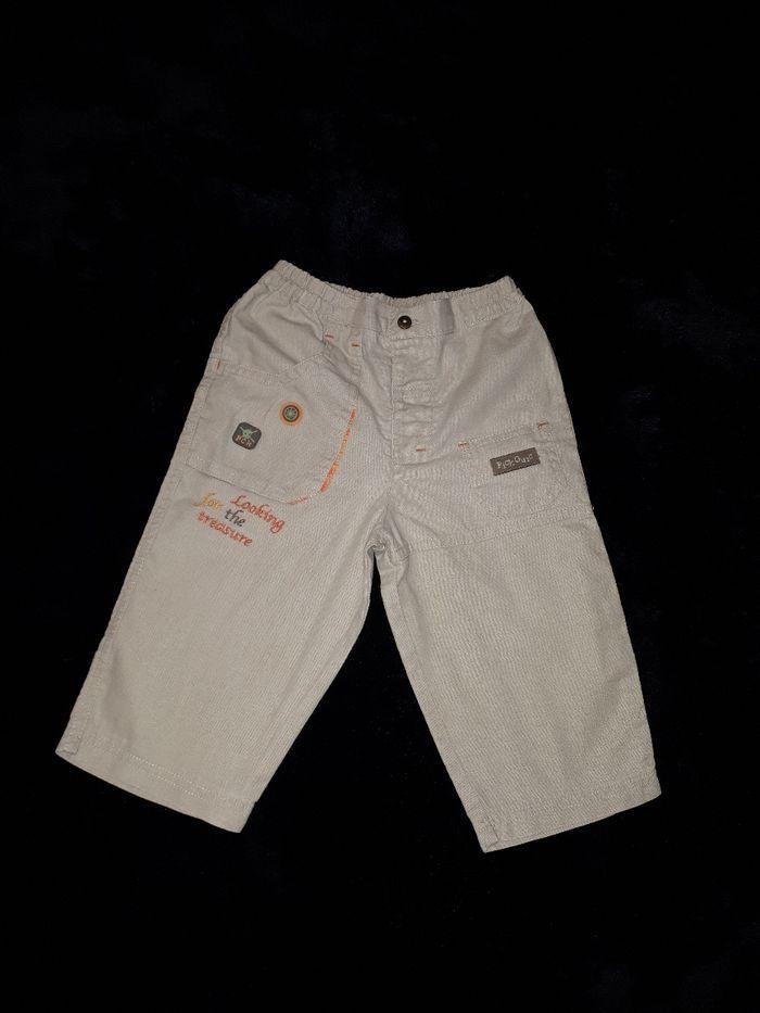 Pantalon PickOuic 18 mois beige - photo numéro 1