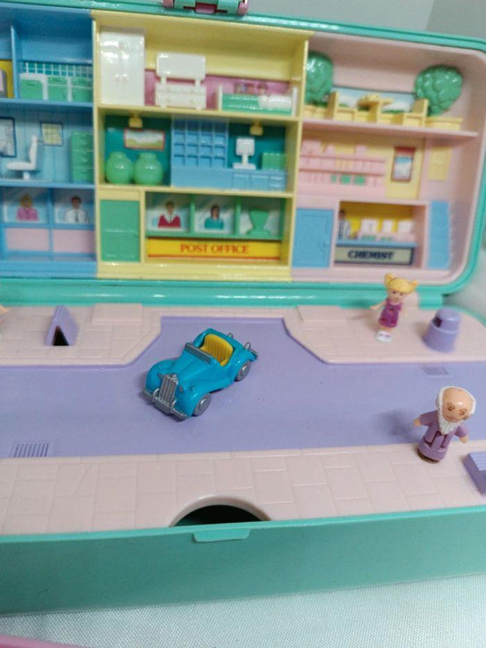 Box street high Polly pocket bluebird tirelire monnaie monnayeur money trinket banque postale office - photo numéro 4