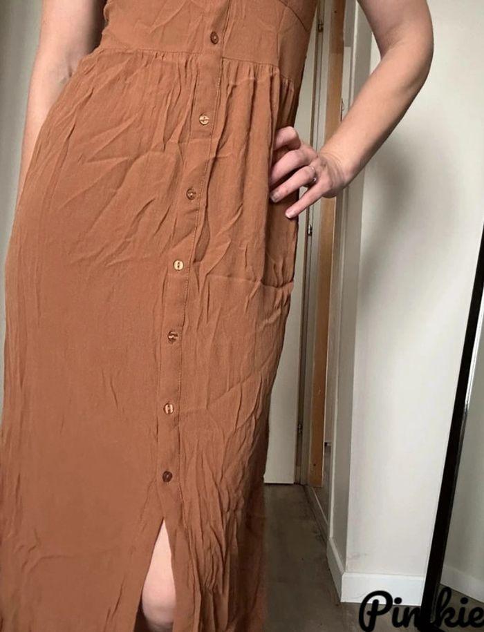 Robe chemise longue marron Pimkie taille 36/38 💖 - photo numéro 10