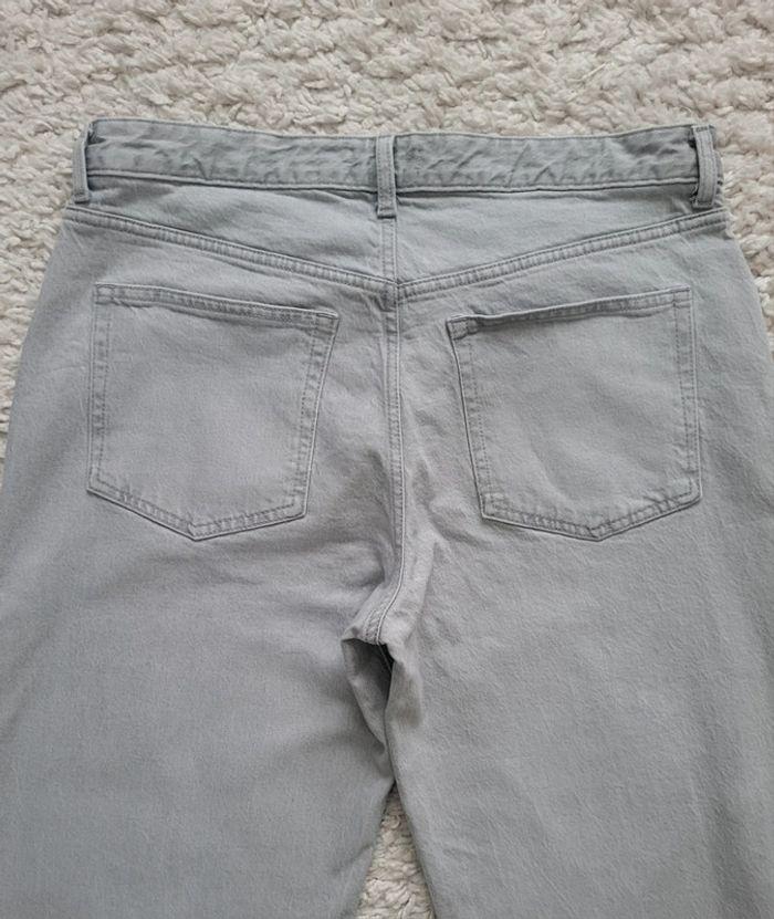 Jean large gris clair H&M Taille 46 - photo numéro 8