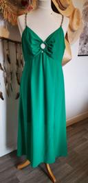 Robe verte chic Morgan