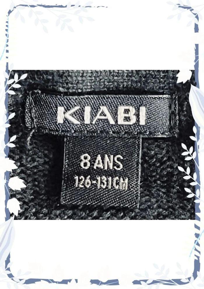 Gilet zippé bleu marine Kiabi 8ans - photo numéro 3