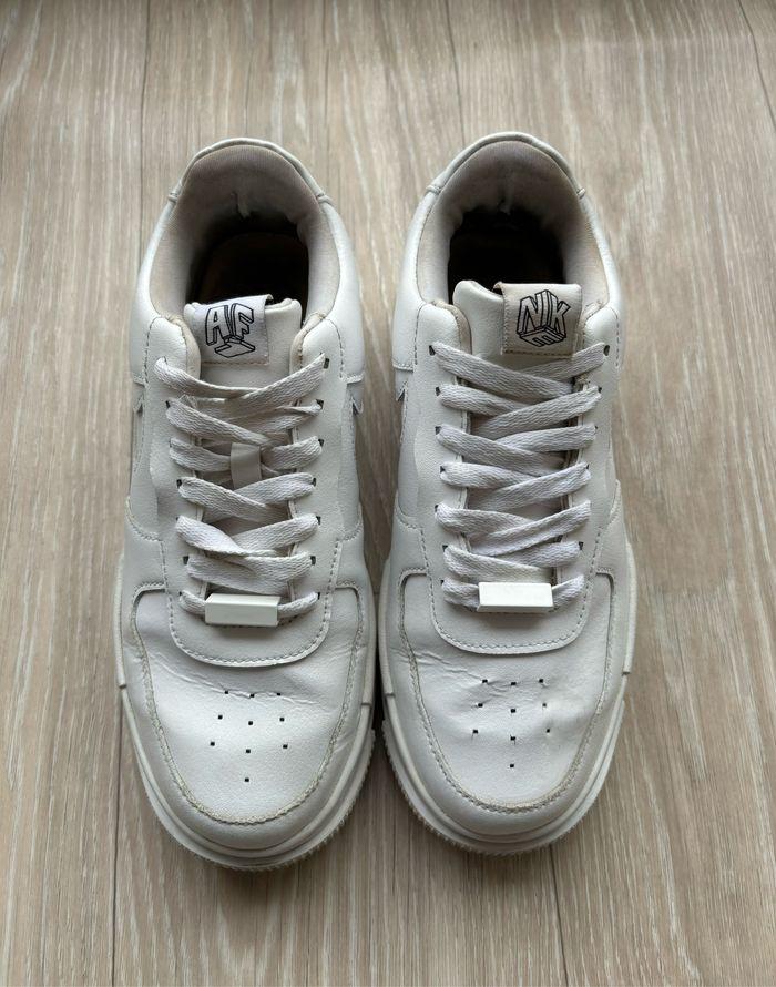 Nike Air Force 1 Blanche Taille 38,5 - photo numéro 6