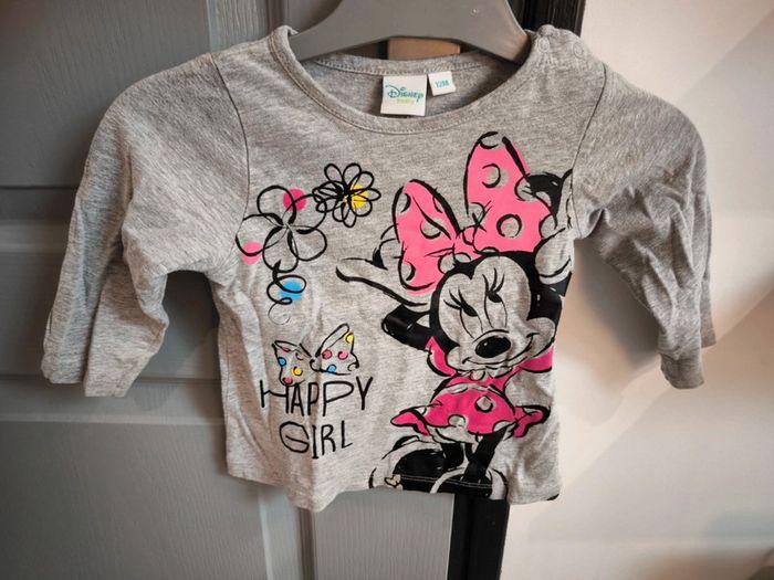 T-shirt fille Disney 12 mois - photo numéro 1