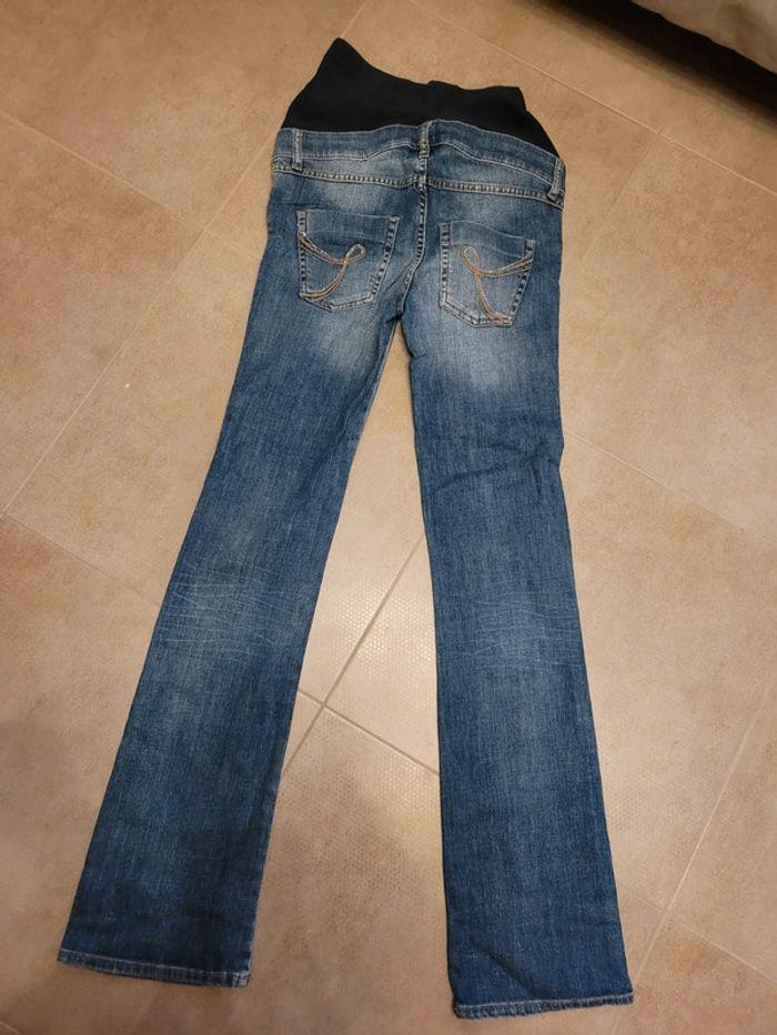 Jeans grossesse maternité mama h&m  taille 36 maternité - photo numéro 3