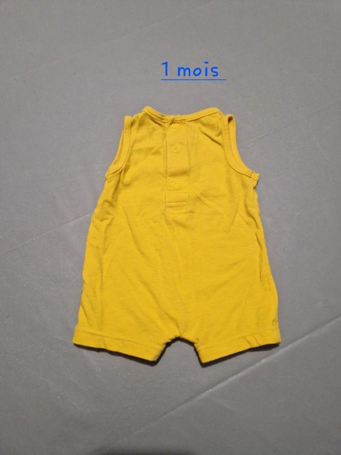 Lot de 4 combi short 1 mois - photo numéro 7