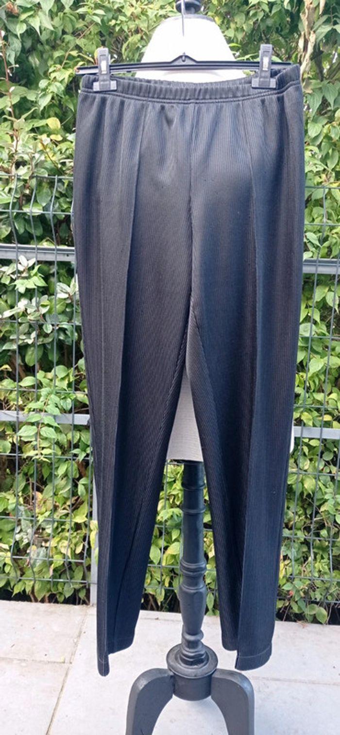 Pantalon Noir taille 40 Taille élastique - photo numéro 3