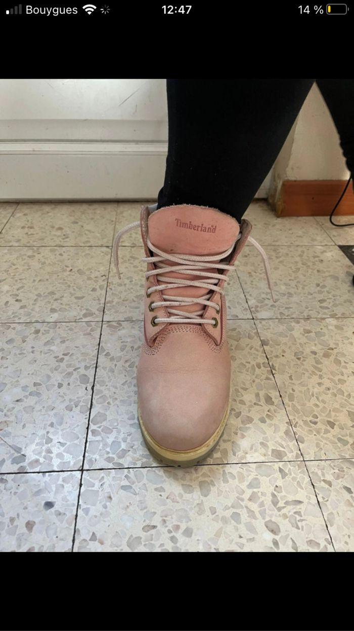 Timberland rose pale t 38 - photo numéro 3