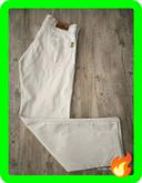 Jeans blanc coupe droite C17 taille 44 (34us)