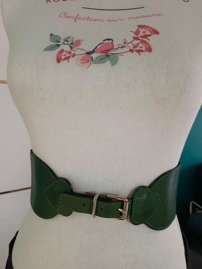 Ceinture verte Sonia Rykiel taille 75 - photo numéro 2