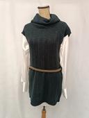 Robe hiver tricot noire taille 38-M