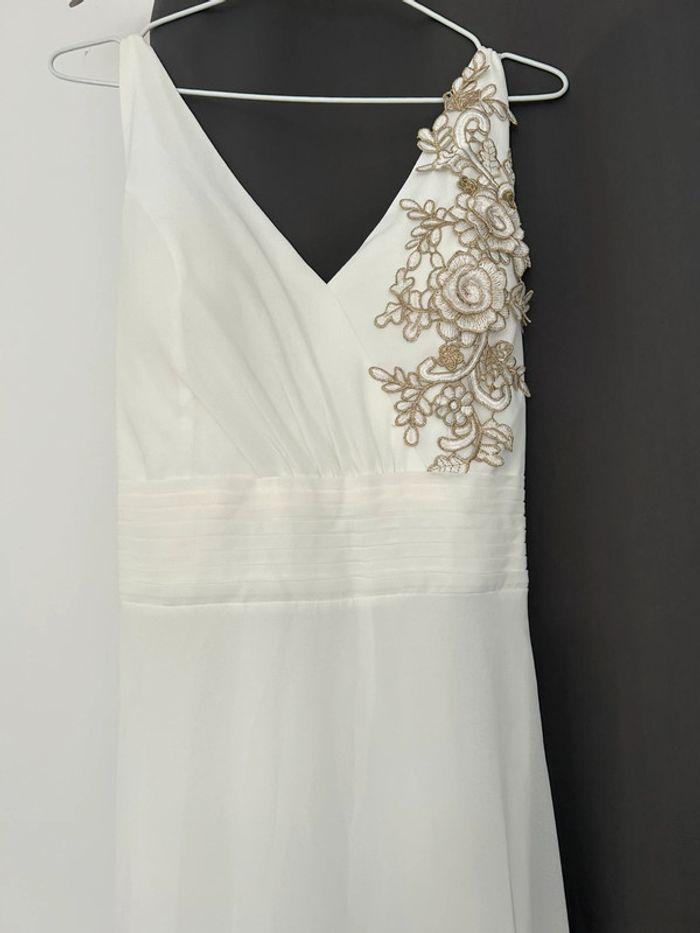 Robe de soirée blanche - photo numéro 2