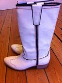 Bottes blanches Vic Matie' taille 38 neuves