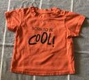 T-shirt orange Born to be cool