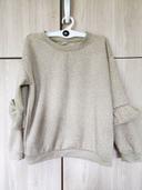 Pull beige imprimé & froufrou 7 ans Zeeman