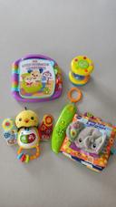 Lot jouets musicaux bébé éveil