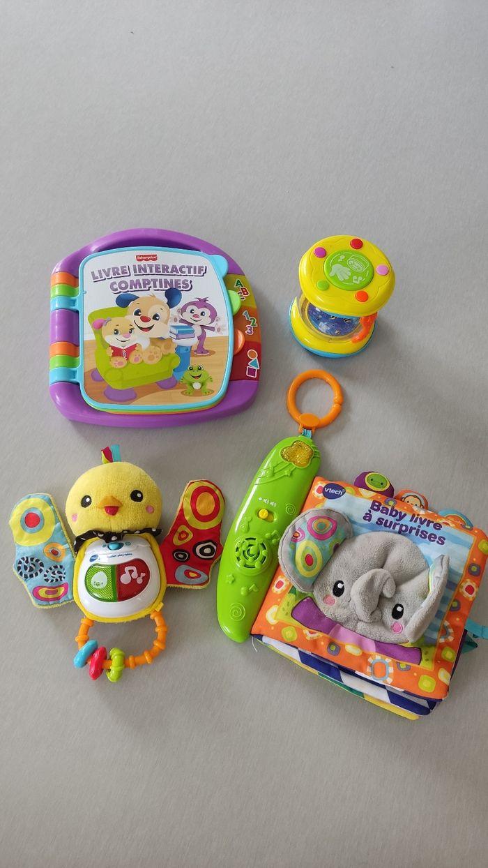 Lot jouets musicaux bébé éveil - photo numéro 1