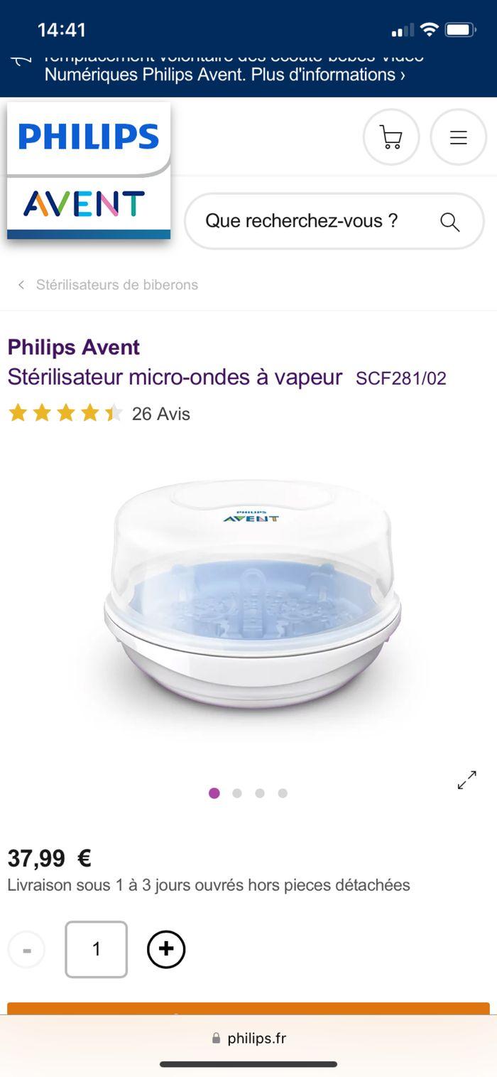 Stérilisateur Avent - photo numéro 1