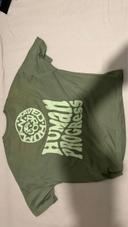 T-shirt vert oversize