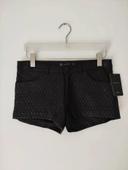 Zara Trafaluc Short Automne Hiver Noir Simili Cuir Noir Taille S