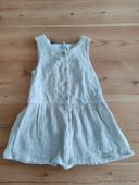 Robe en coton double tissage