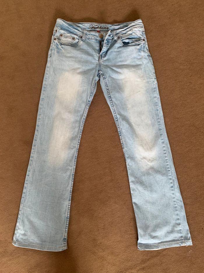 Jeans clair coupe droite - photo numéro 1